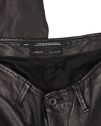 Leather Gas Mask Cargo Pants