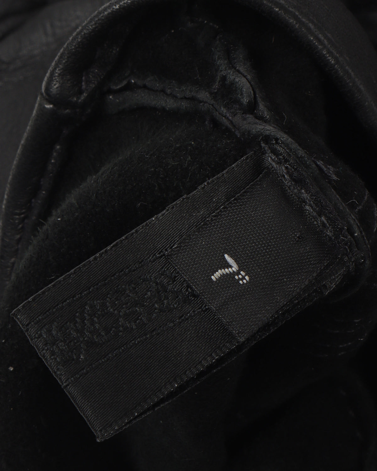 Slim Fit Cemetery Patch Leather Gloves