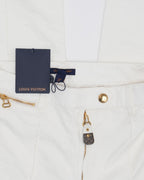 Pleated Monogram Canvas Pants