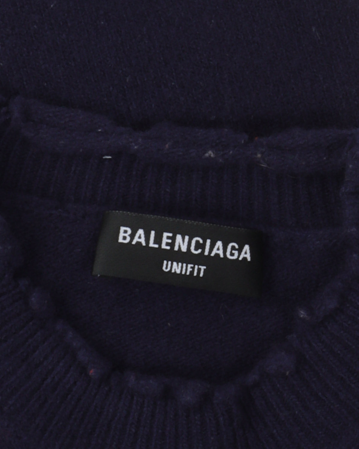 Double B Raw Hem Sweater