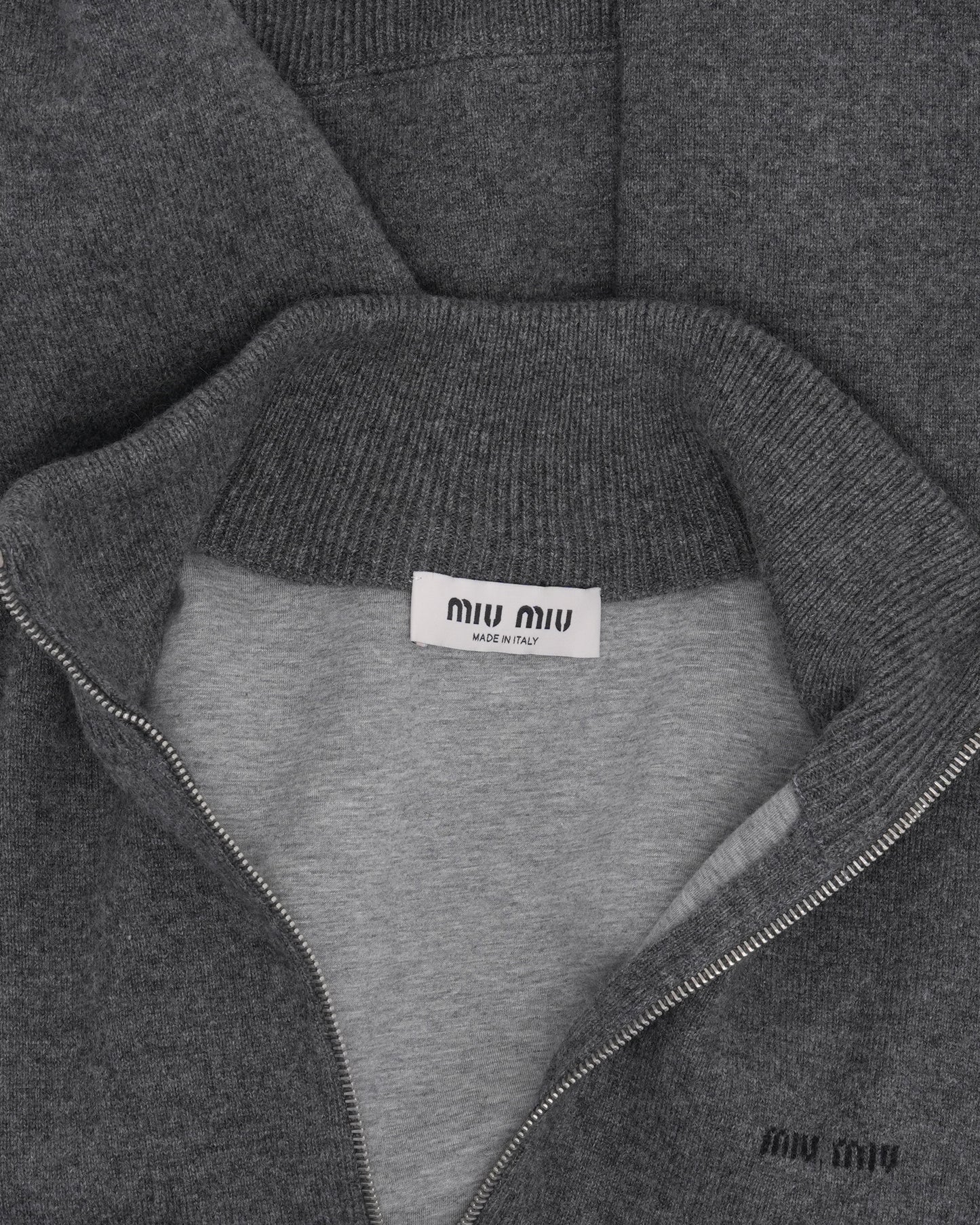 Cashmere Quarter Zip Sweater