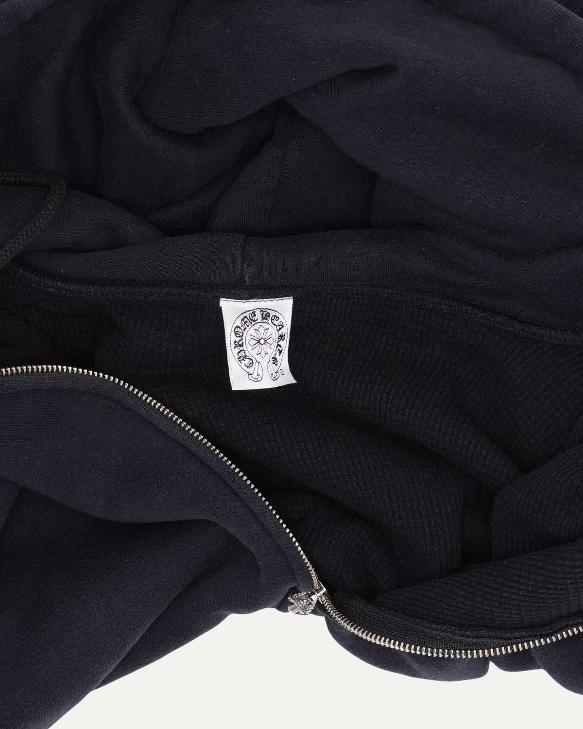 Plus Cross Thermal Lined Zip Up Hoodie