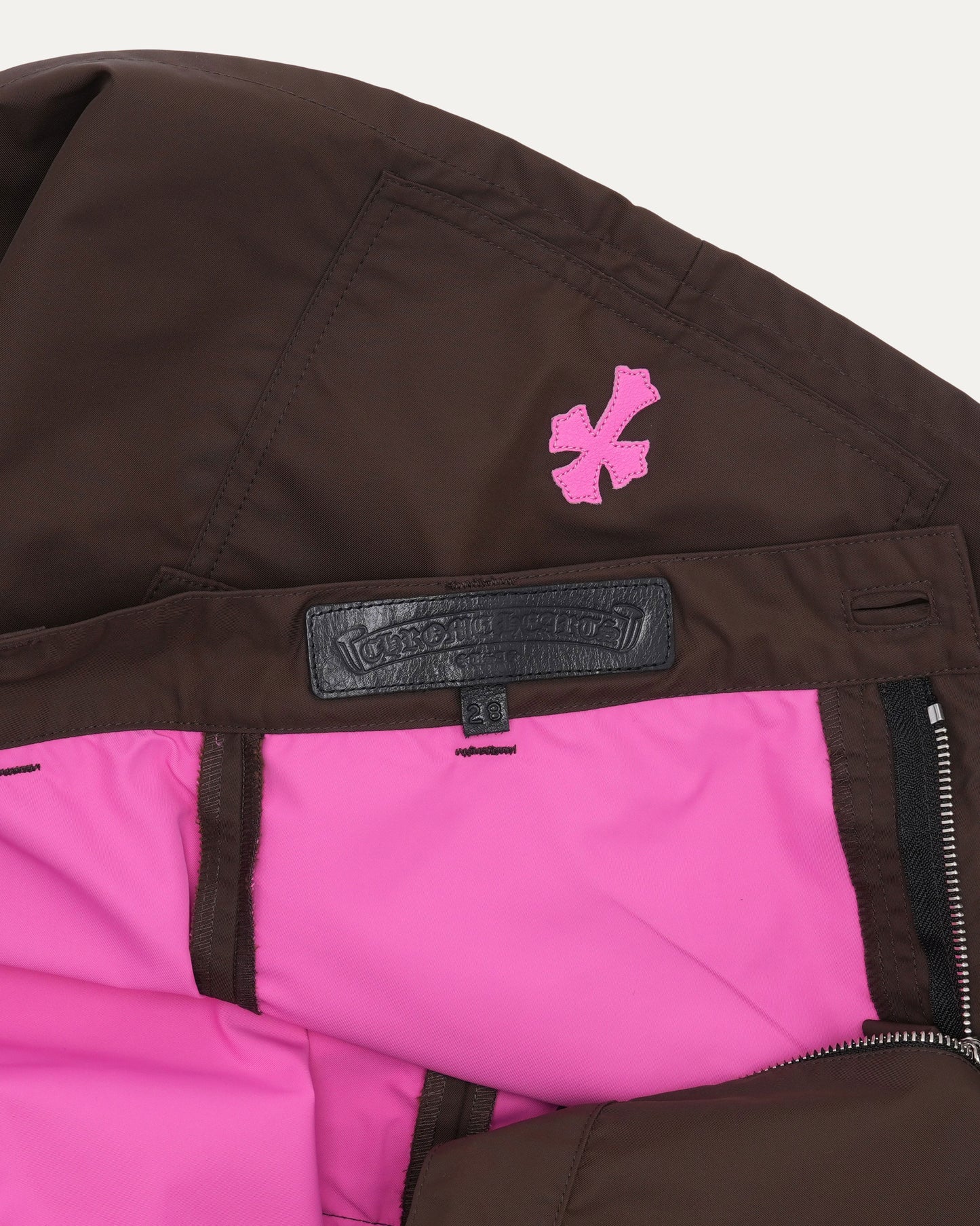Cross Patch Nylon Cargo Skirt
