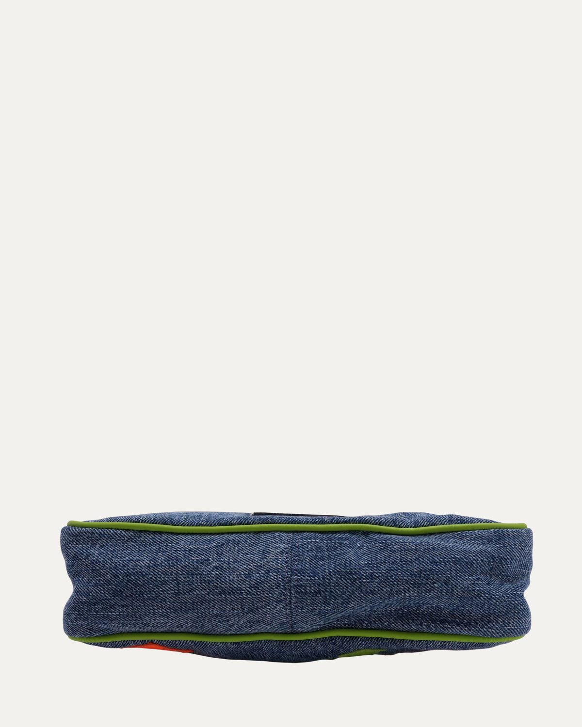 Denim Cross Patch Chicken Nugget Bag