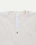 Embroidered Henley Thermal