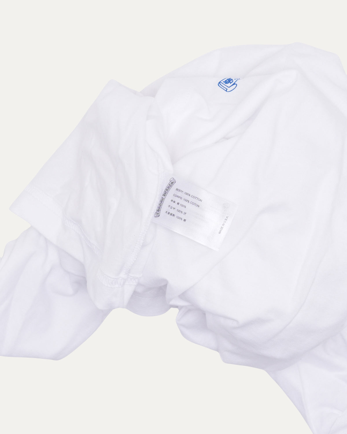 Neck Logo Long Sleeve T-Shirt