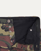 Camouflage Nylon Double Knee Pants
