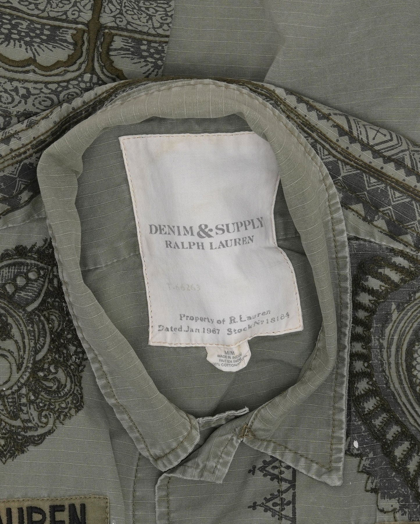 Denim & Supply Embroidered Field Jacket