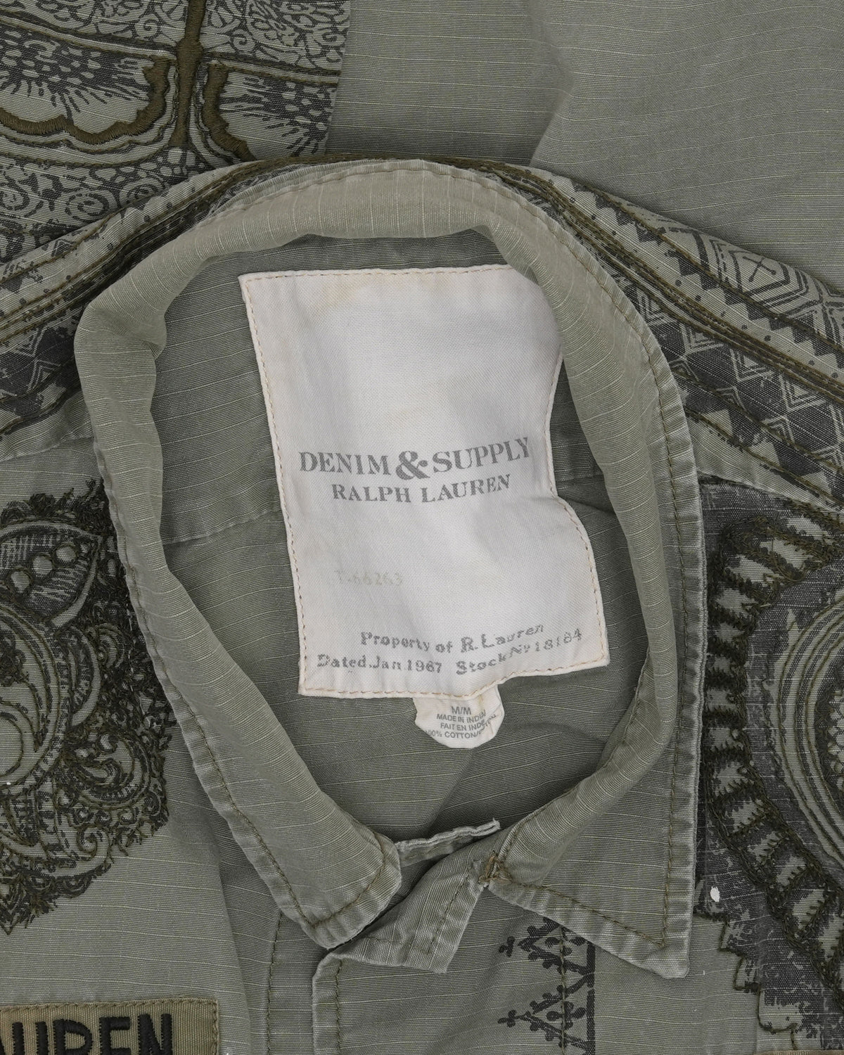 Denim & Supply Embroidered Field Jacket
