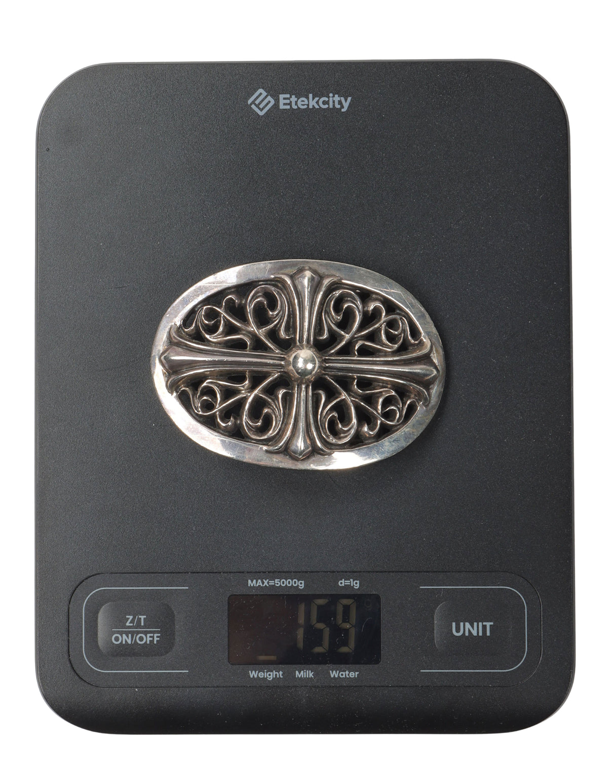 Oval Cross Belt Buckle