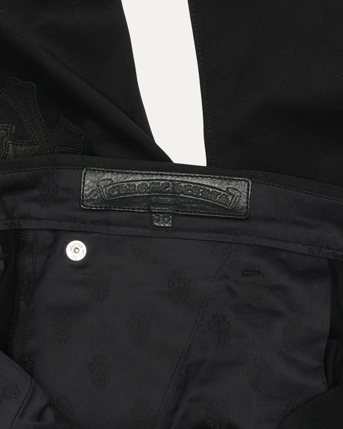Cross Patch Chino Pants