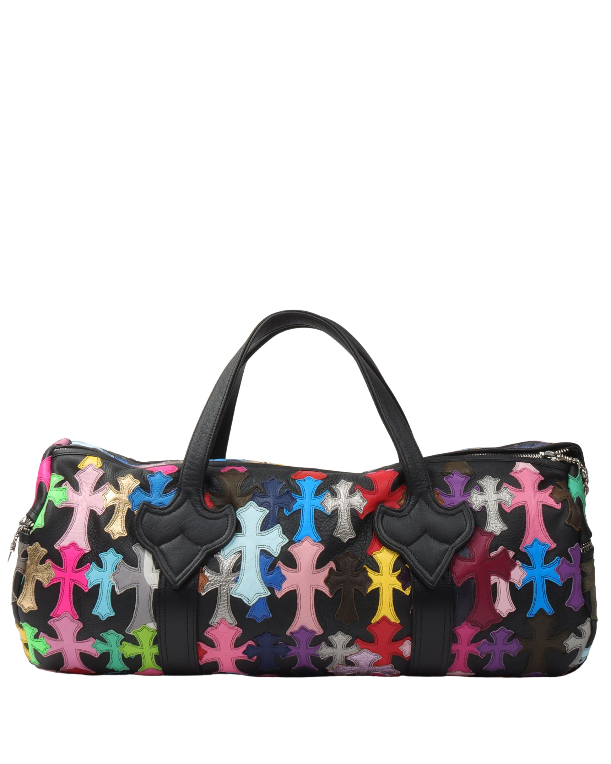 Chrome Hearts Multicolor Cross Patch Cemetery Duffle Bag – Justin Reed