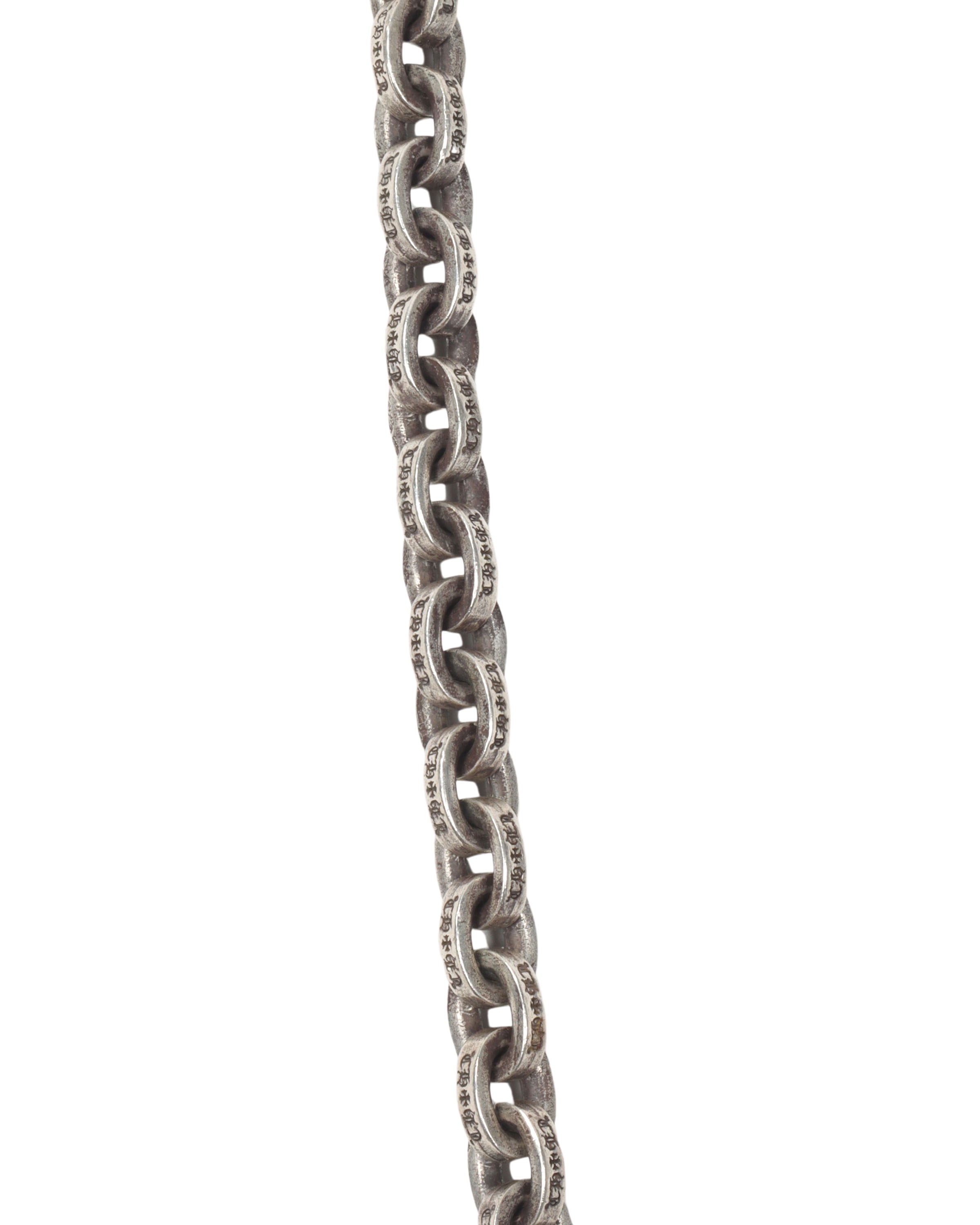 Harris Teeter Silver & Diamond Foti Pendant w/ XL Paper Chain