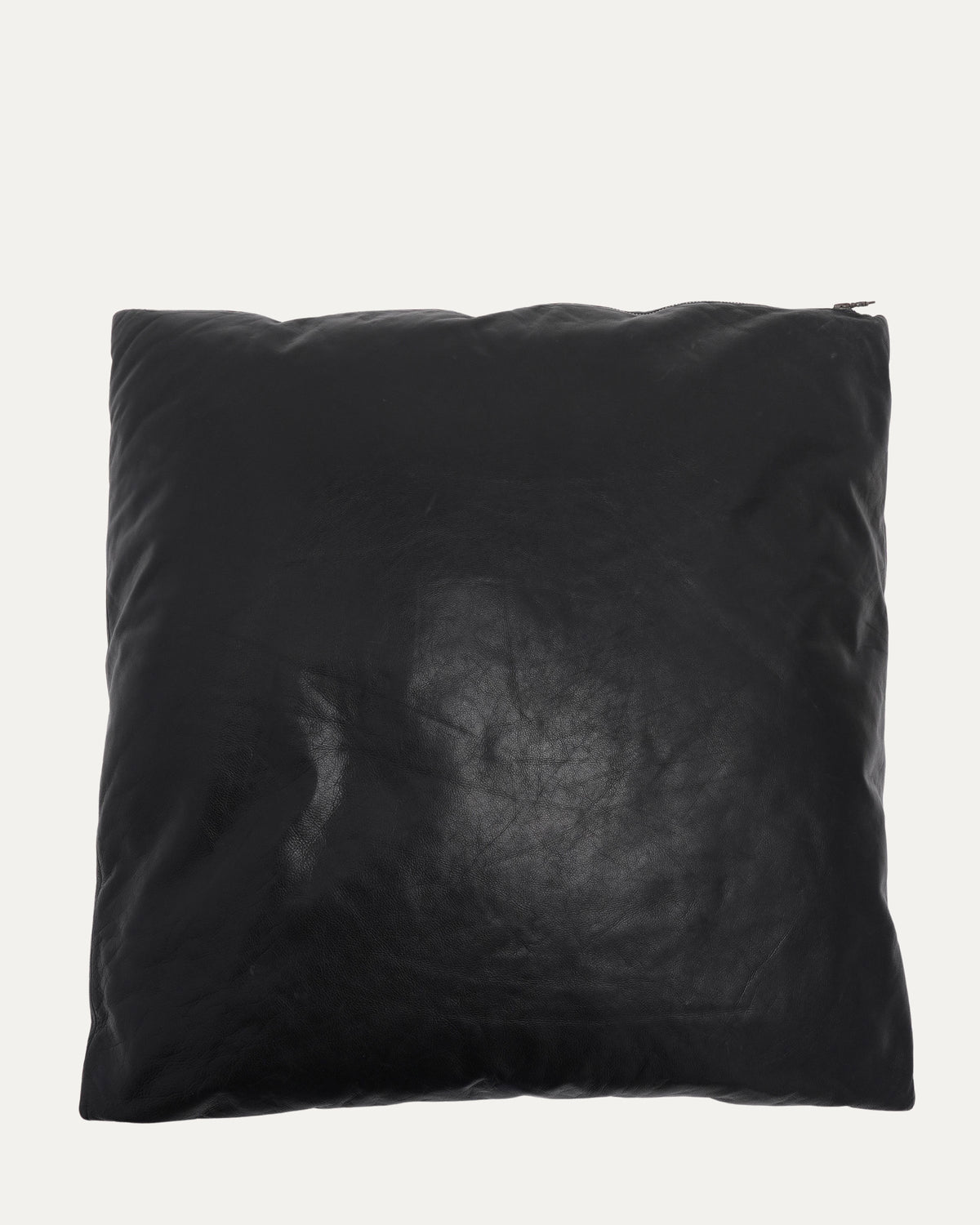 Dagger Patch Leather Cushion