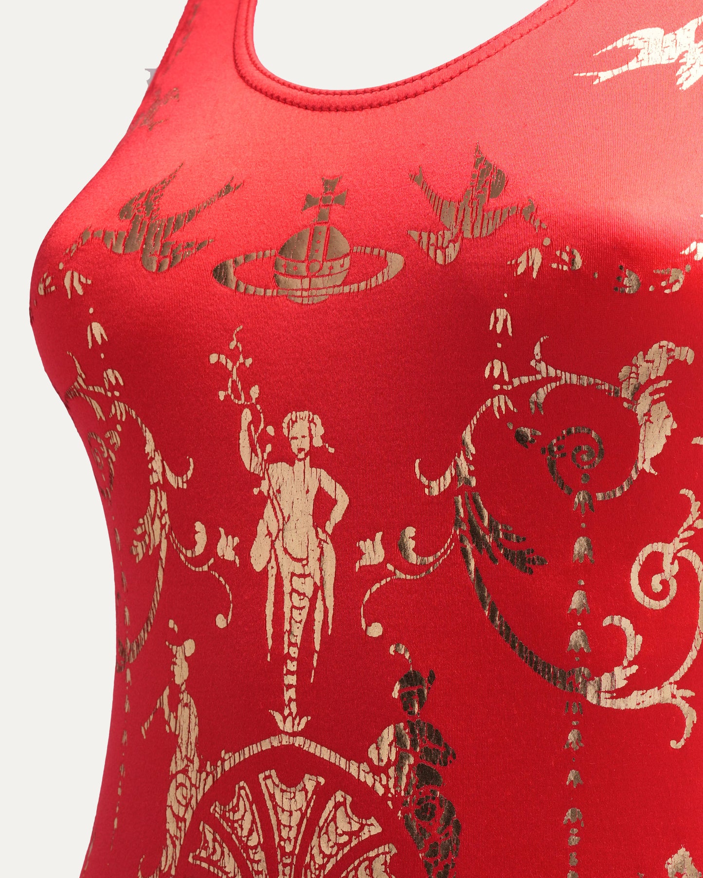 1990s Boule Print Bodysuit