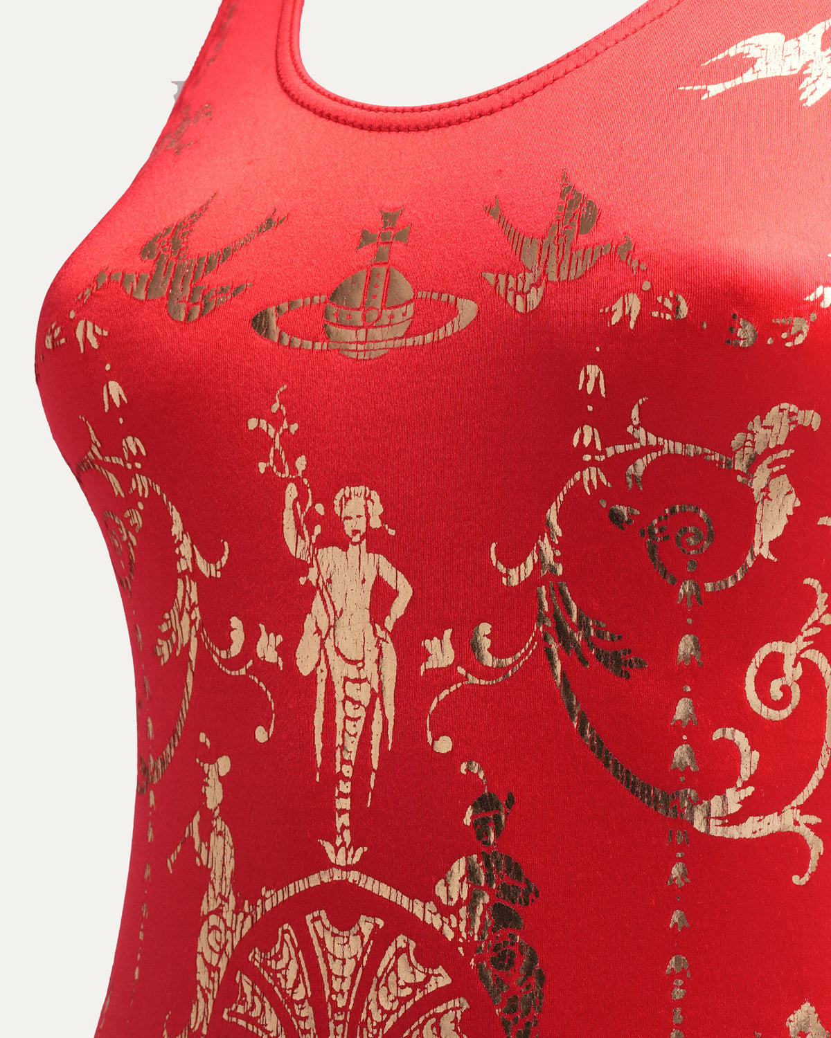 1990s Boule Print Bodysuit