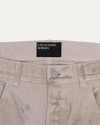 Paint Splatter Flare Jeans