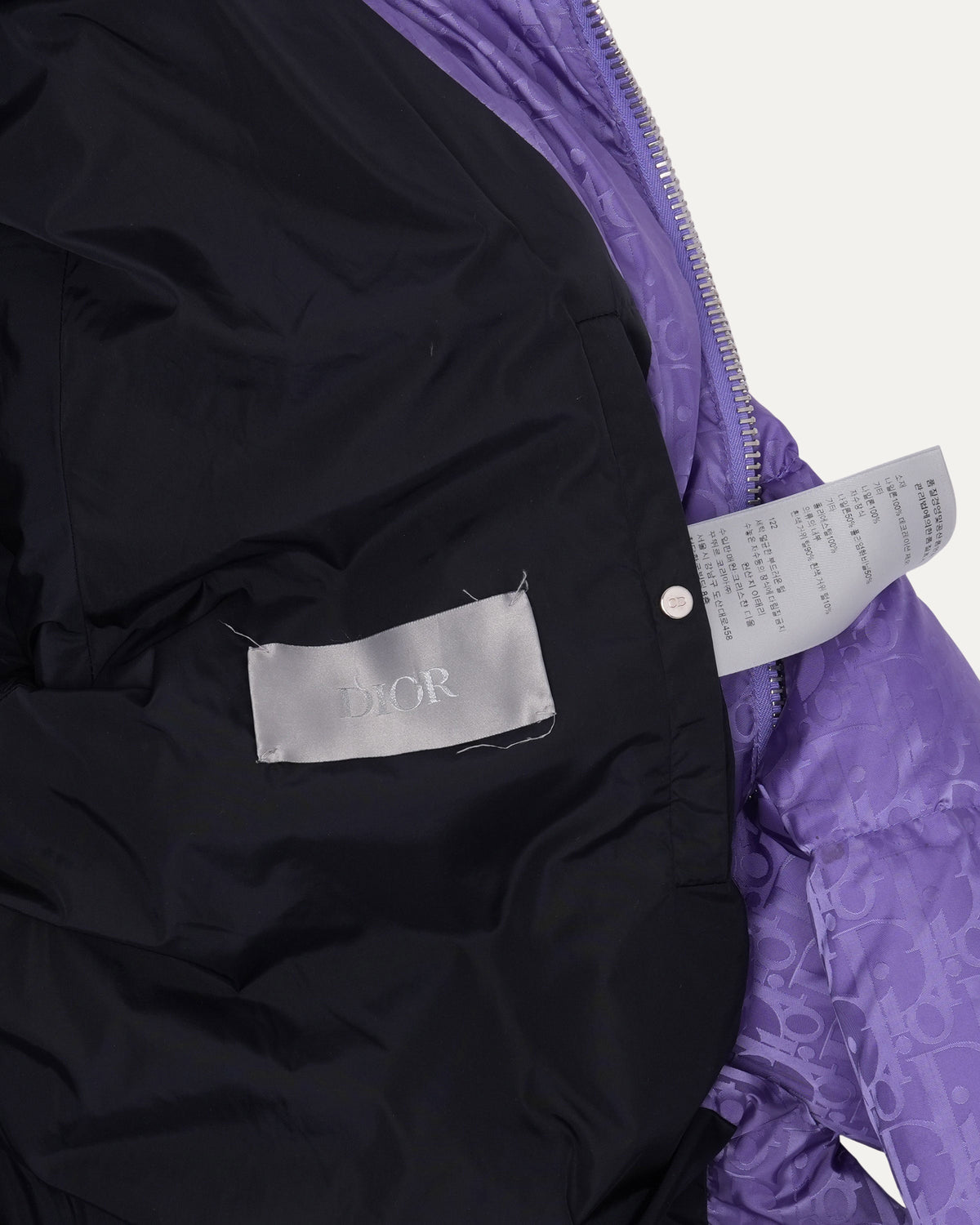 Oblique Down Puffer Jacket