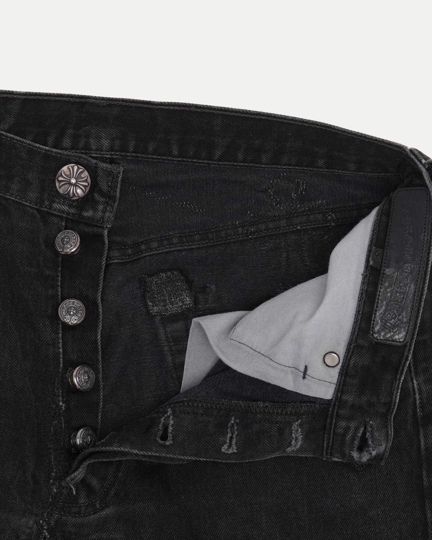 Levis 501 Cross Patch Jeans