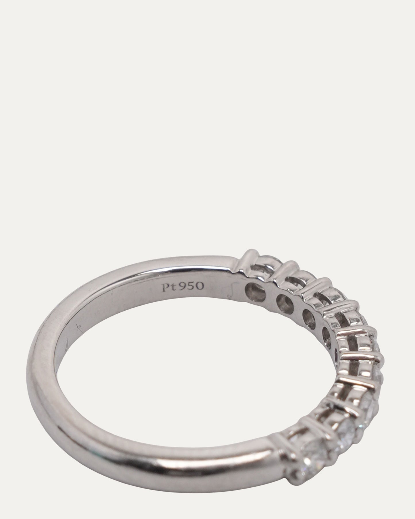 Platinum Diamond Band Ring