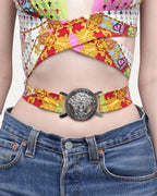 SS 2005 Iconic Printed Wrap Top