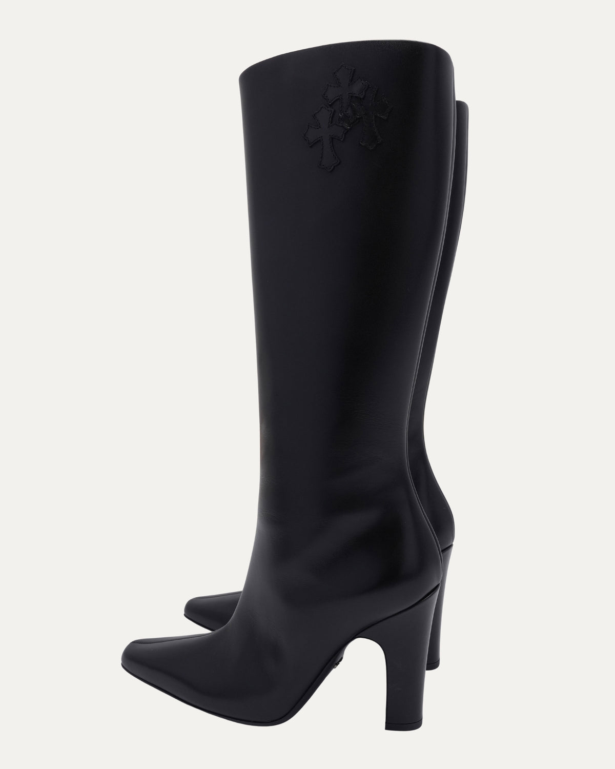 Leather Cross Patch Sugar Jones Boots