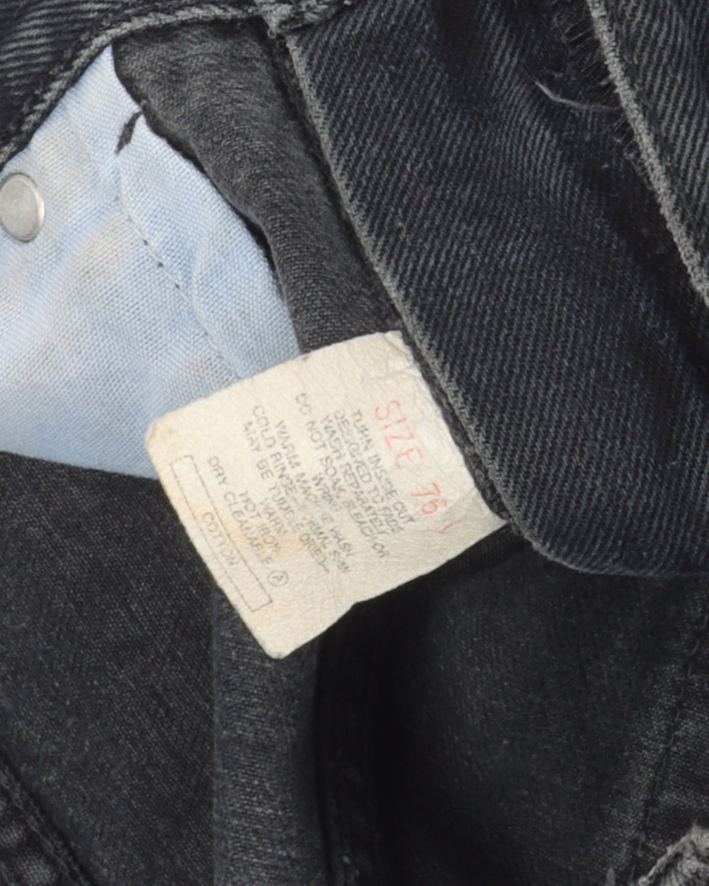 Levi's 555 Cutoff Denim Shorts