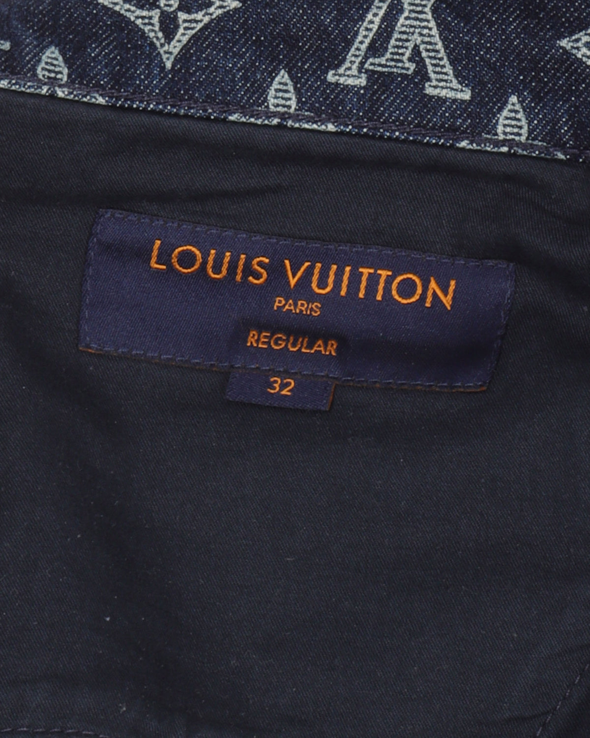 Indigo Monogram Jeans
