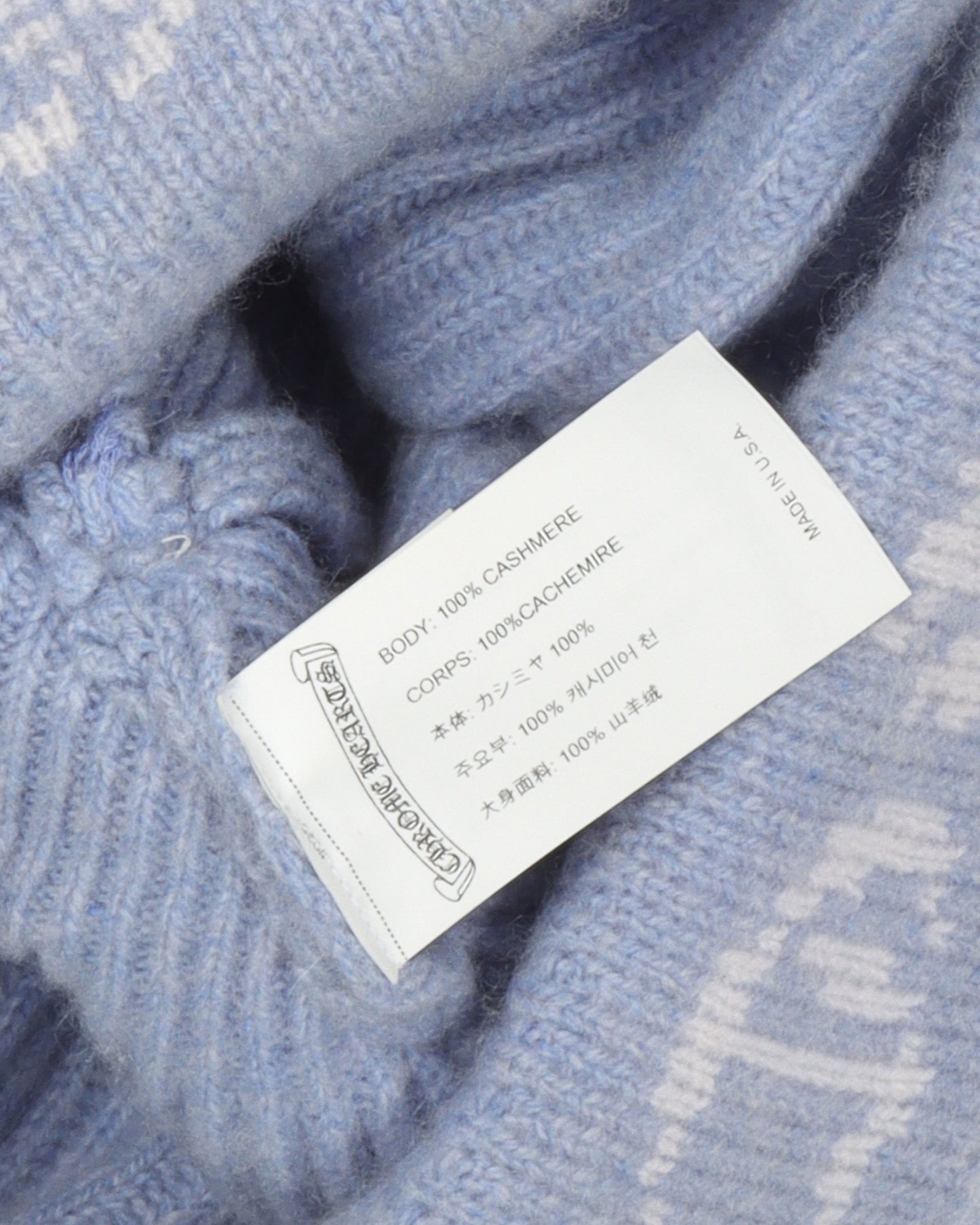 Cashmere Cross Logo Beanie