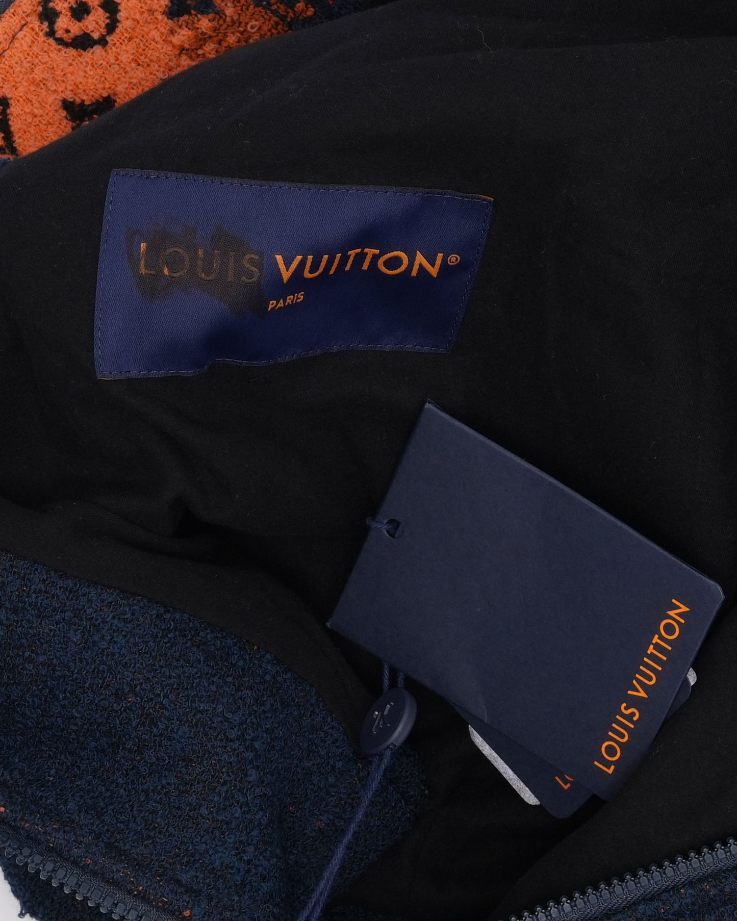 Bonfire Monogram Fleece Bouclette Blouson Jacket