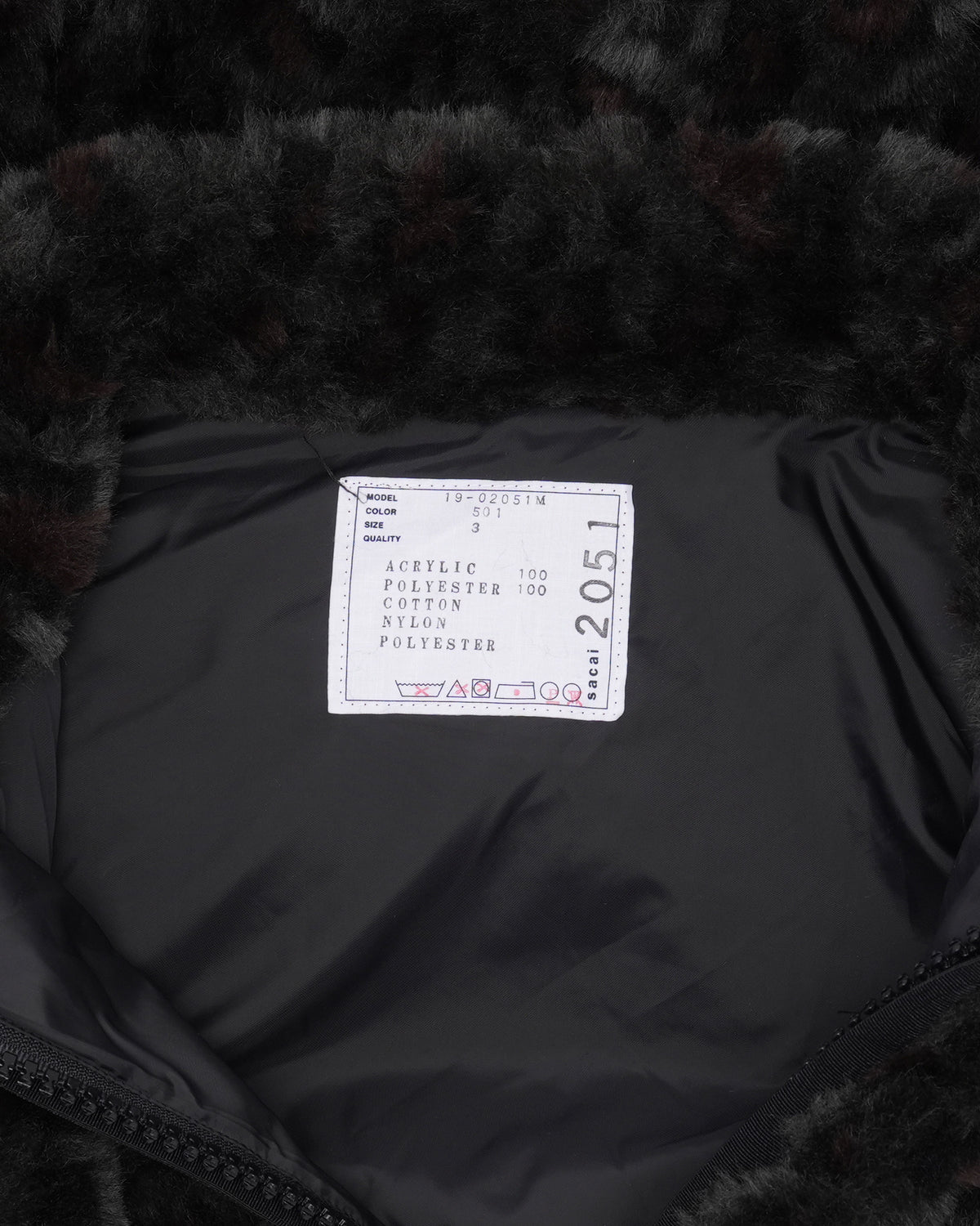 Fleece and Corduroy Layered Jacket