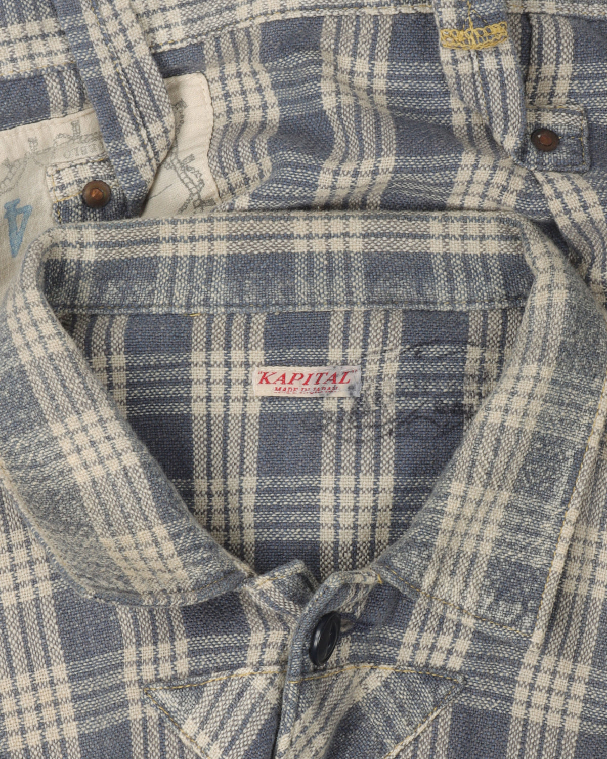 Pocketed Flannel Shirt
