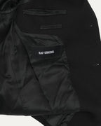 Slim Fit Cropped Wool Blend Suit