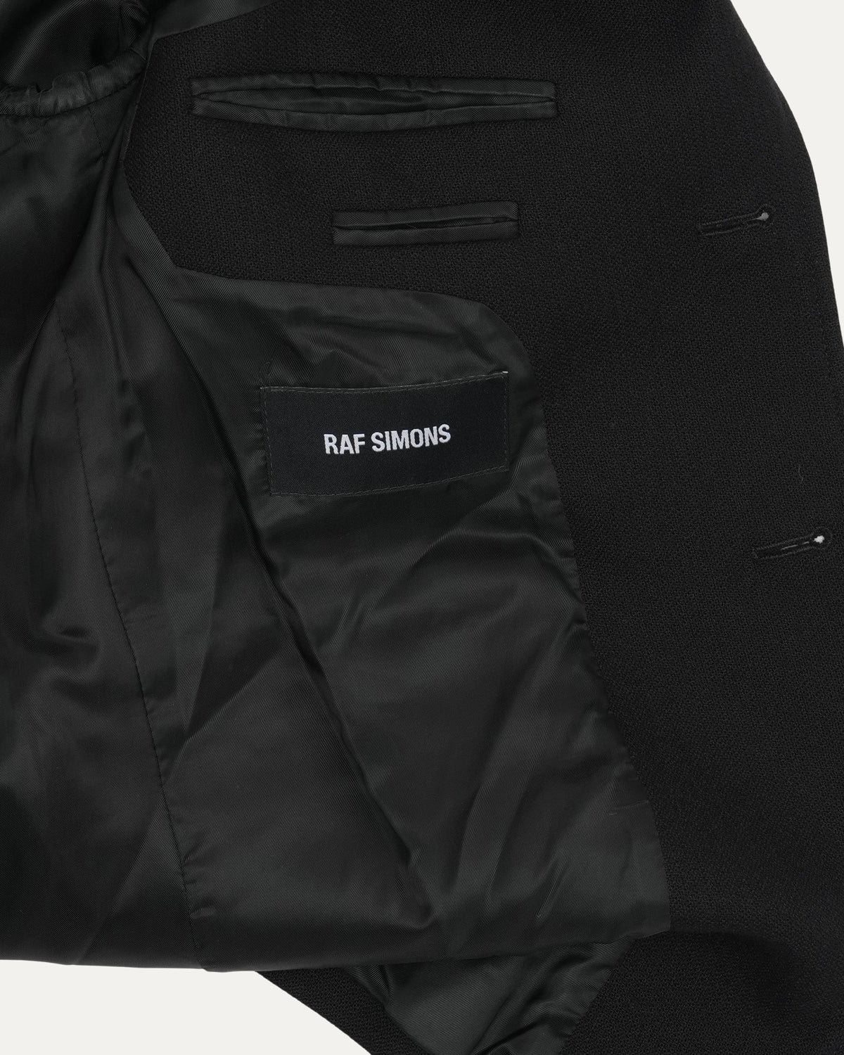 Slim Fit Cropped Wool Blend Suit