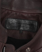 Leather Cafe Racer Jacket