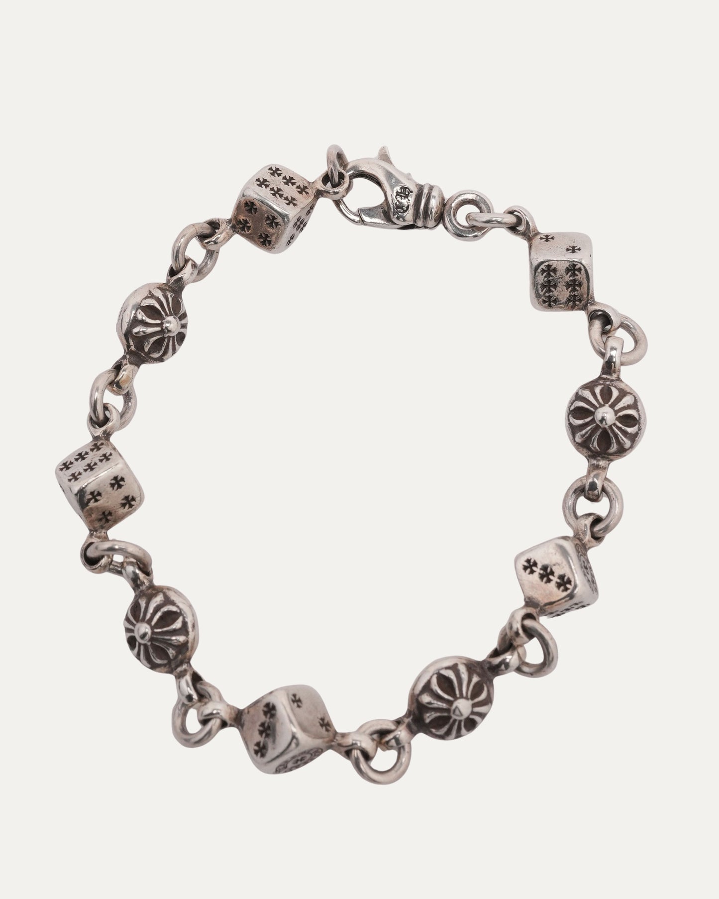 Dice and Plus Ball Bracelet