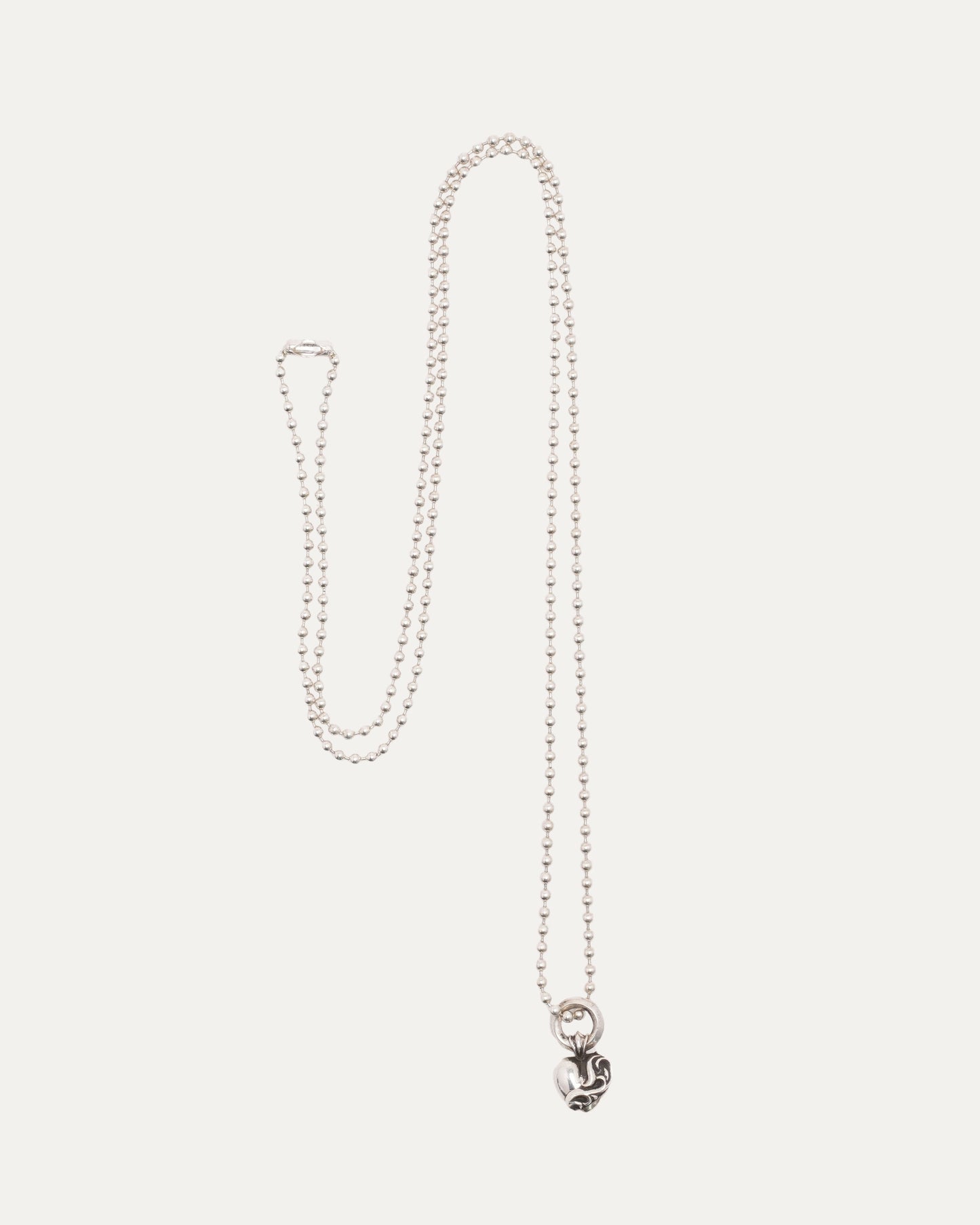 Heart Pendant with Ball Chain