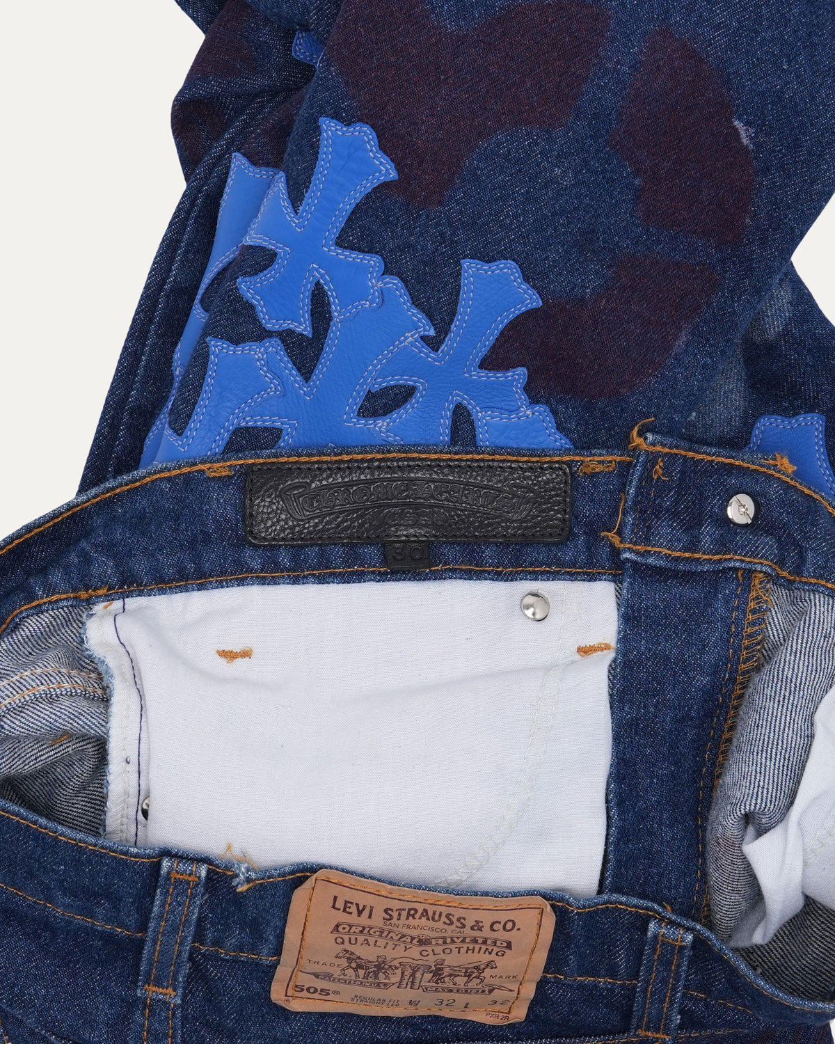 Levi's Cross Patch Stencil Jeans
