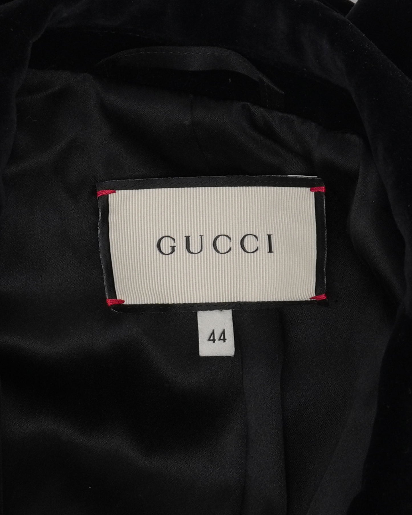 Velvet One Button Blazer