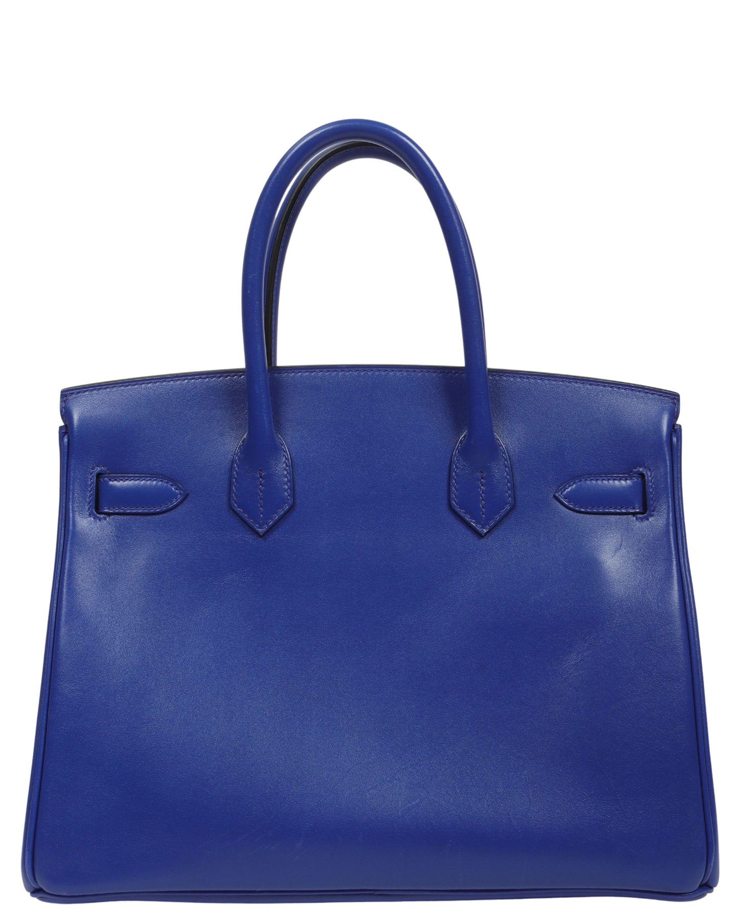 Birkin 30 Box Calf Electric Bleu