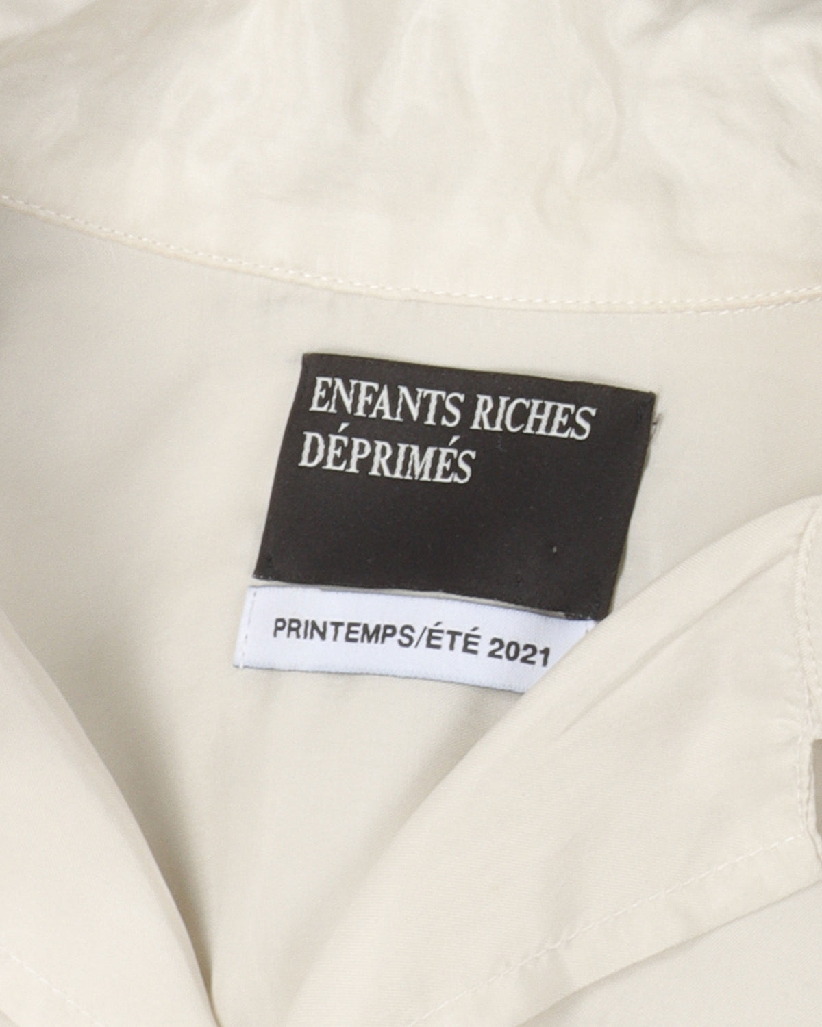 SS21 Patchwork Silk Shirt