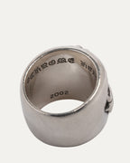 Oval Cross Ring
