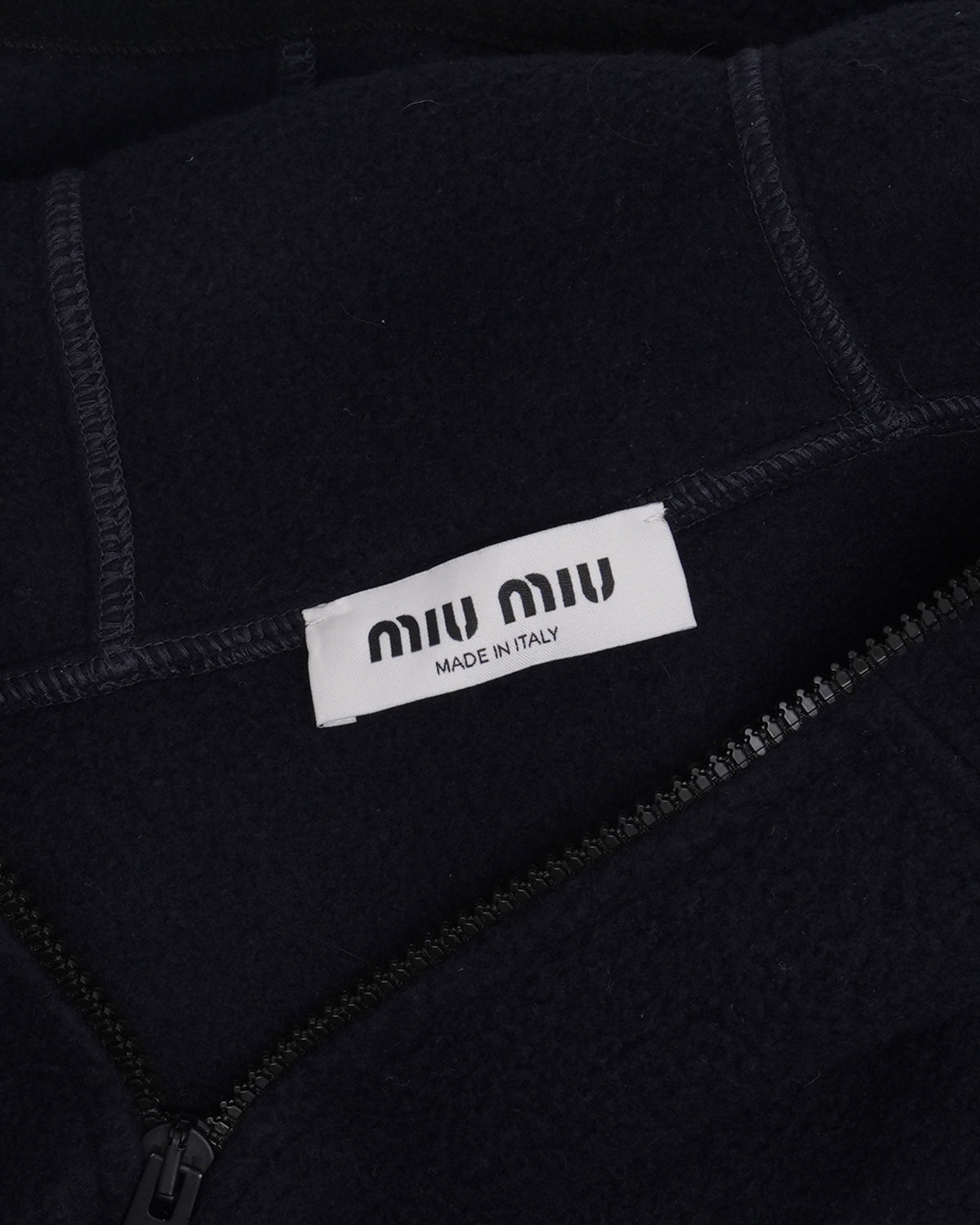 Cotton Fleece Zipper Hoodie