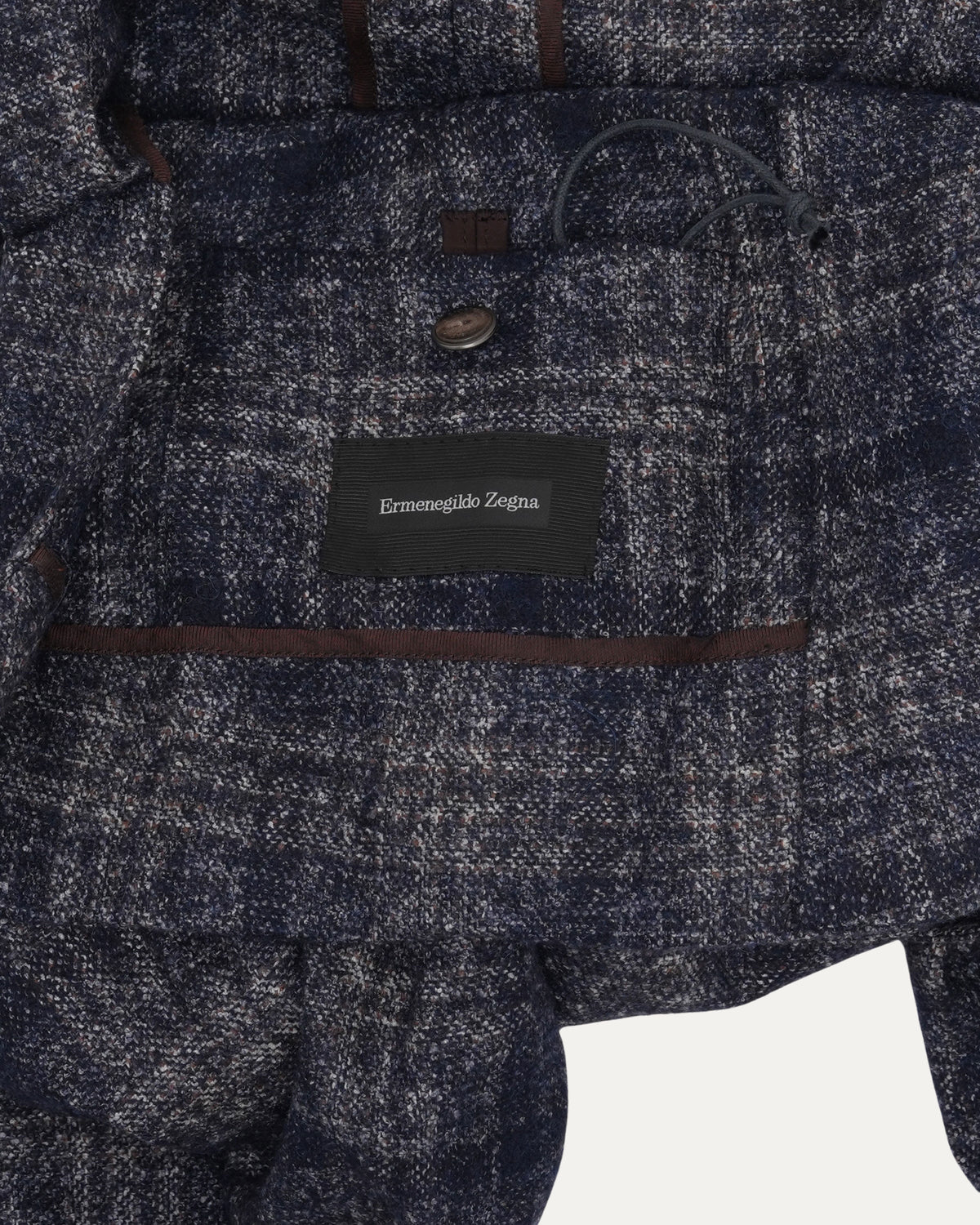 Plaid Alpaca Blend Blazer
