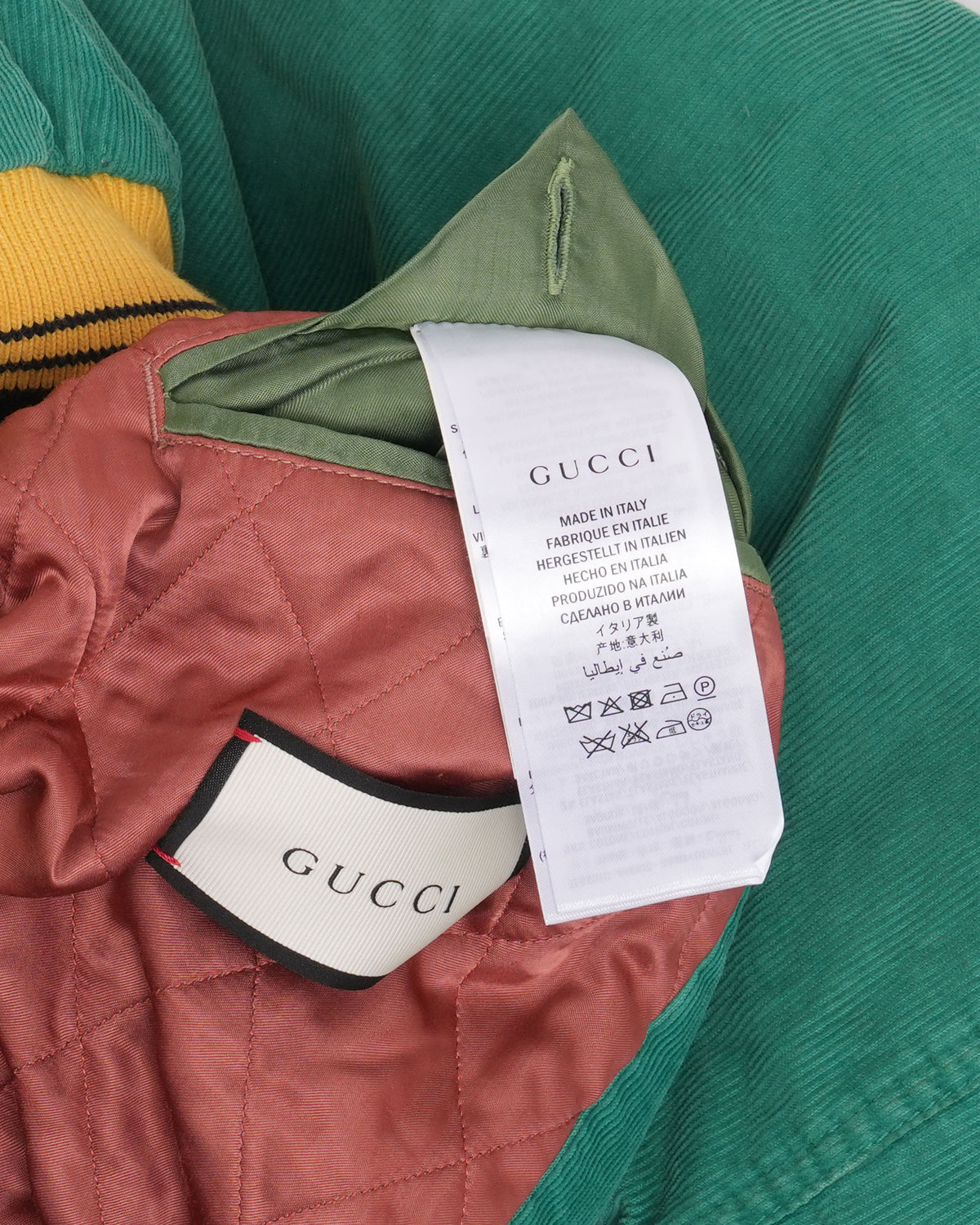 Corduroy Bomber Jacket