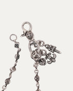 Dice Plus Ball Wallet Chain w/ Diamond Charms
