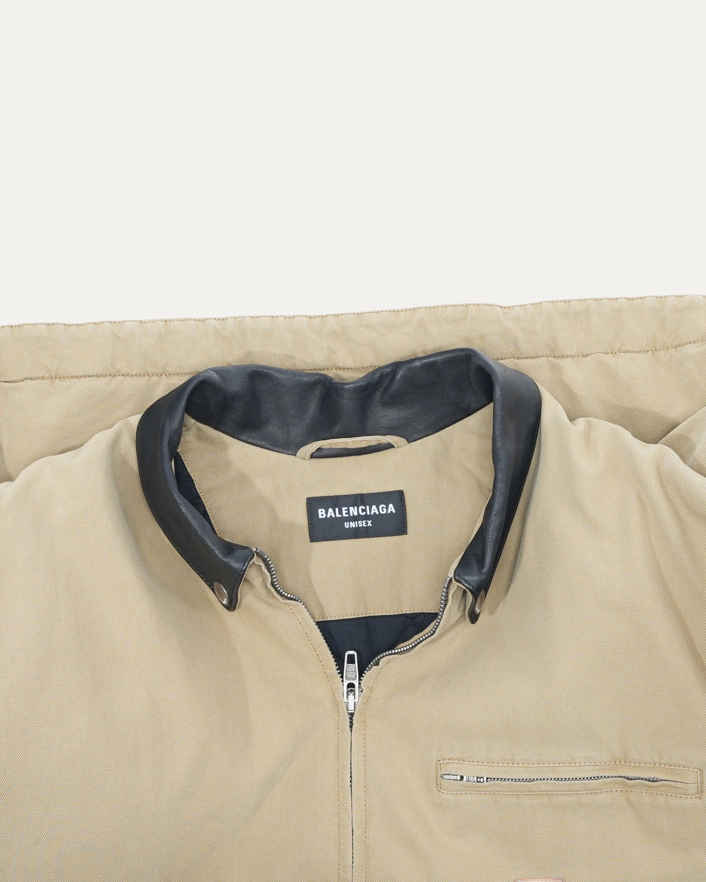 Canvas Zip Up Work Jacket