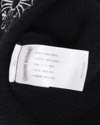 Embroidered Plus Cross Wool Beanie