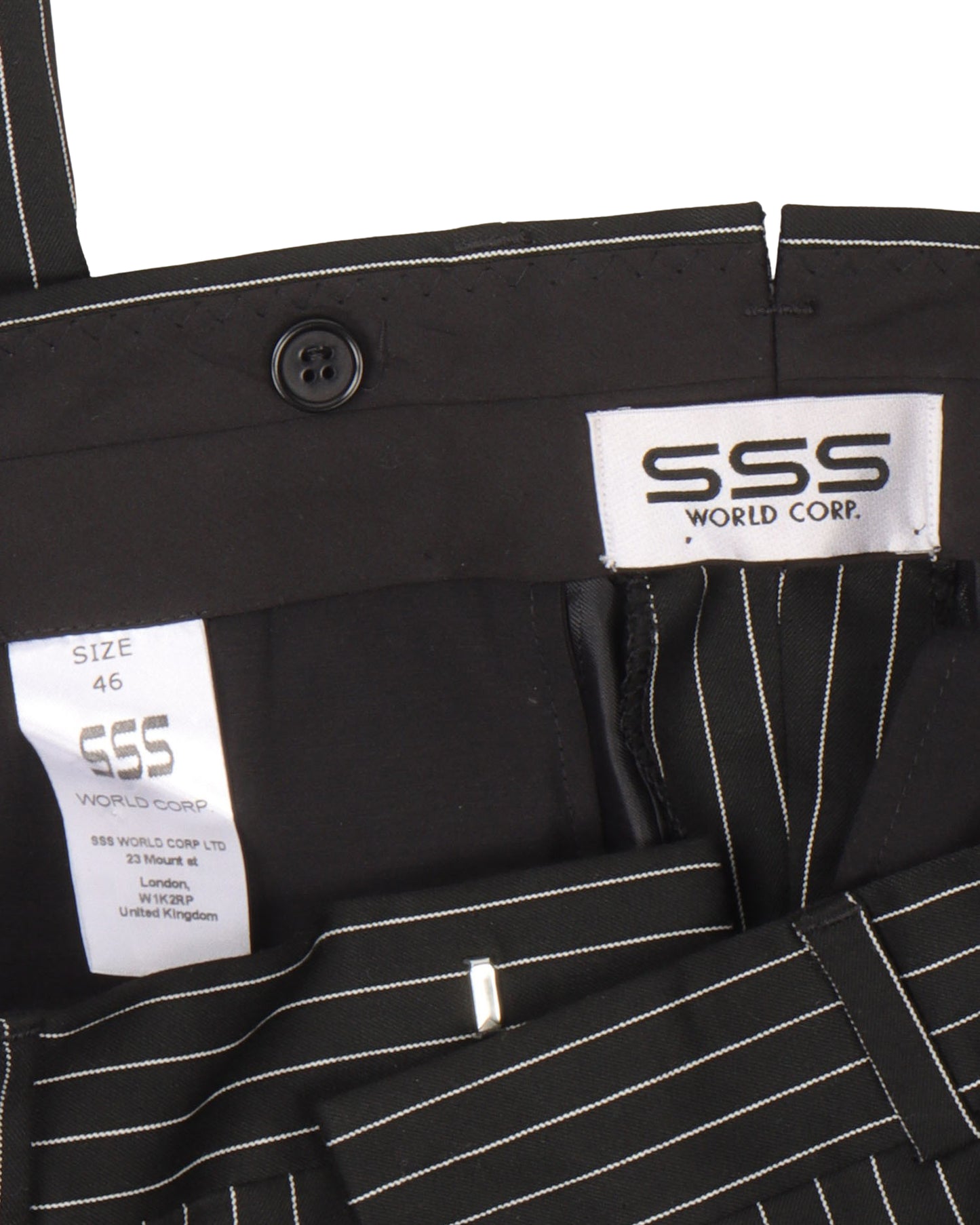 Pinstripe Slim Pant