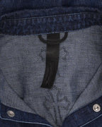 Cross Patch Denim Work Dog Shirt